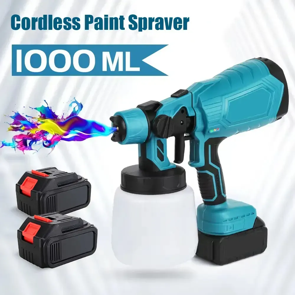 Spray Like a Pro – No Cords, No Compressor, No Limits!