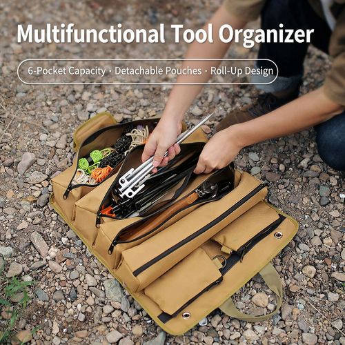 Roll It Up, Hang It Anywhere – Your Tools, Always Organized!