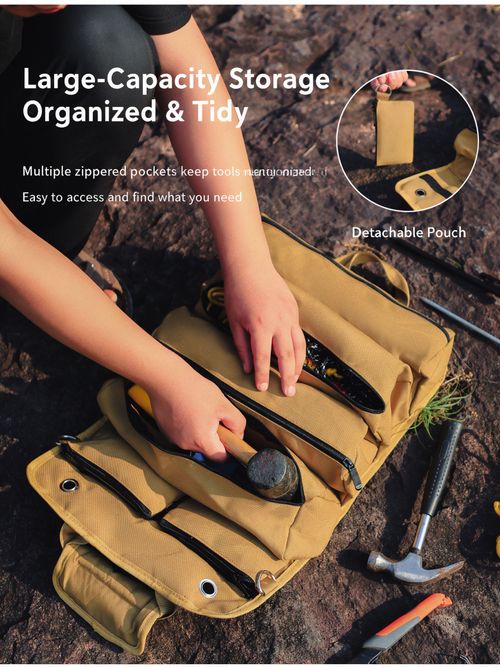Roll It Up, Hang It Anywhere – Your Tools, Always Organized!