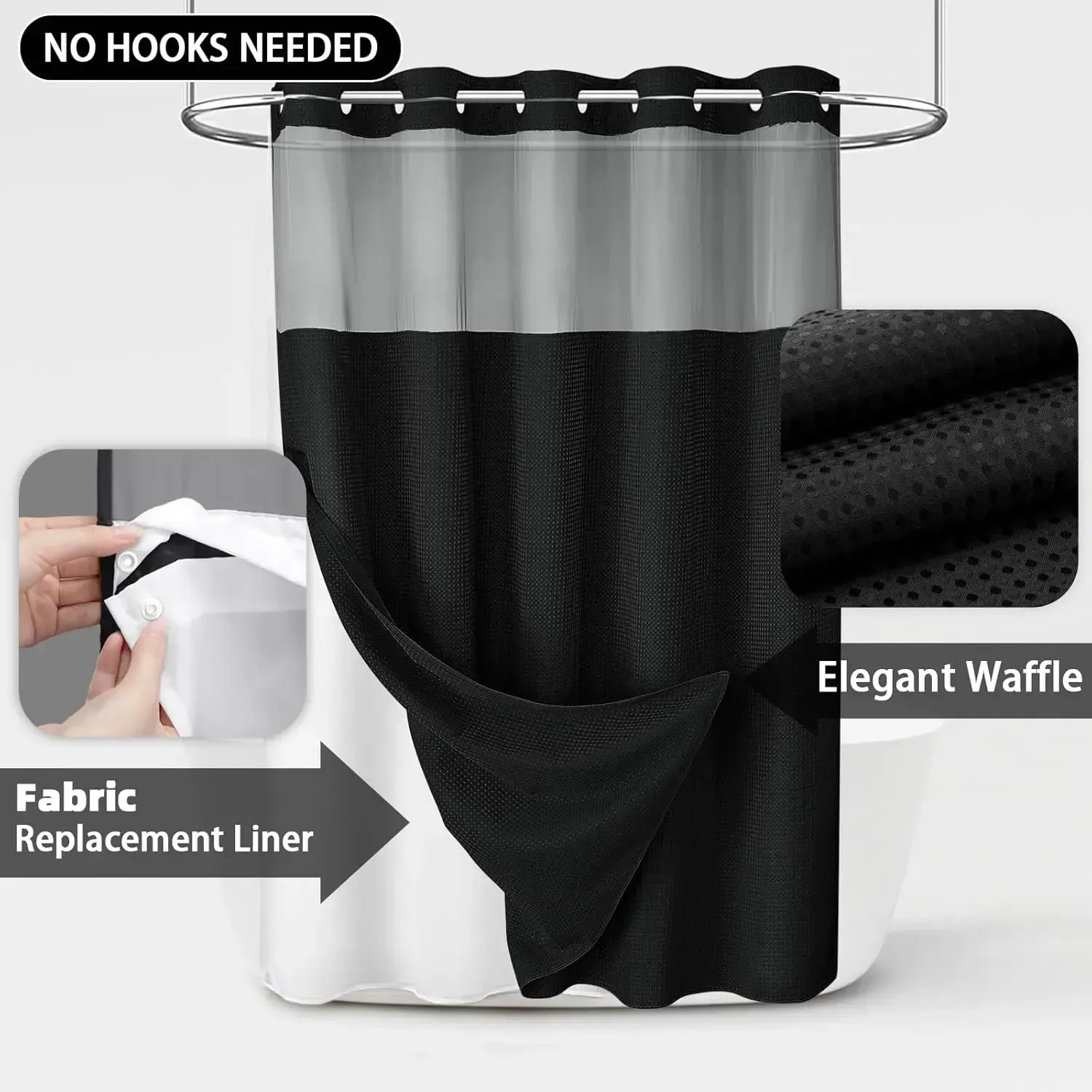 Waffle Weave Luxury – Spa-Level Style for Your Bathroom!