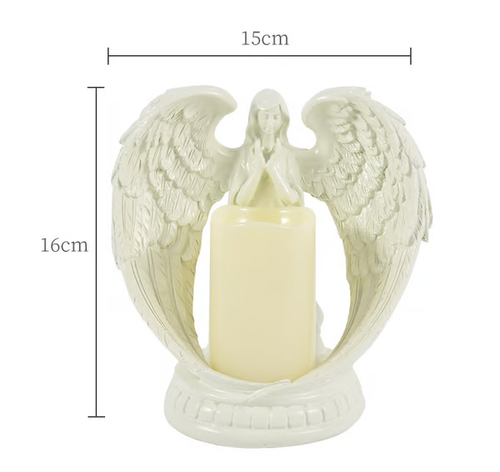 🔥🎁🌞Elegant Angel Candlestick (with candle)