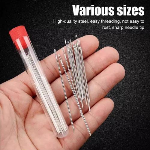 Easy-Thread Sewing Needle Tool Kit – Sharp, Safe, and Portable(37pcs)😁