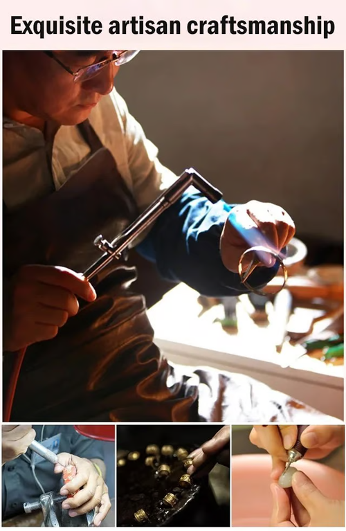 🍀Turquoise Six-character Mantra Nine-eyed Dzi Bead Bracelet