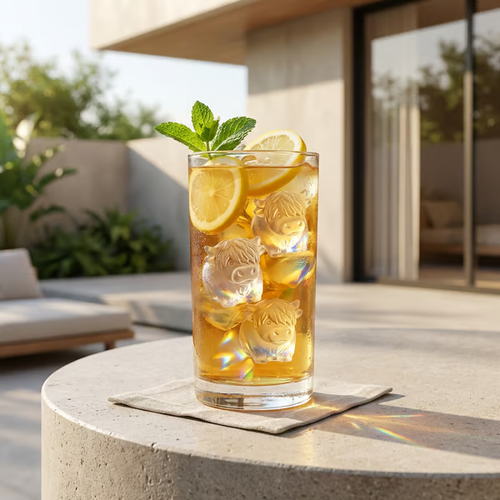 🐮 Mini Highland Cow Ice Cube & Dessert Mold 🧊🍪 Cute 3D Ice for Drinks, Parties & Gifts💕🔥6-Cavity