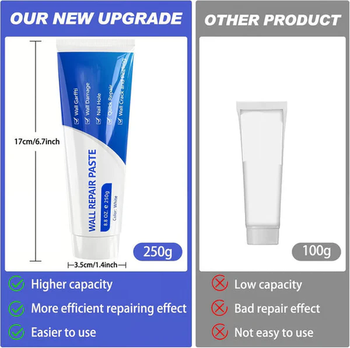 🔥🏆Special Price2026 Innovation Wall Repair Paste  Fills Cracks & Holes in 1 Step 🏠（Flash Sale）