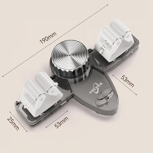 💥Broom Holder Mop Hanger（Grey）