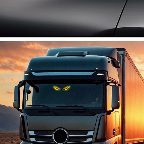 🎁Temporary 50% discount 🚙LED warning light for cars with 'Devil's Eye' motif, solar powered