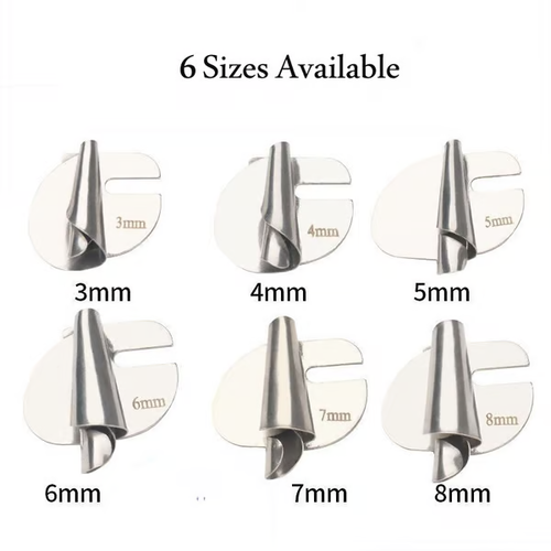 (📣Hot Sale- SAVE 50% OFF)Sewing Rolled Hemmer Foot-BUY MORE SAVE MORE（A set of 3mm - 8mm）