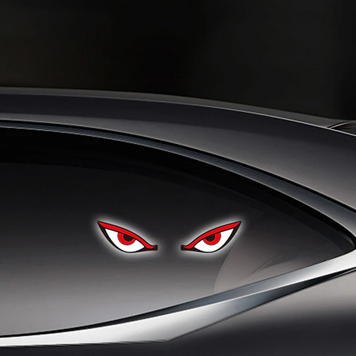🎁Temporary 50% discount 🚙LED warning light for cars with 'Devil's Eye' motif, solar powered