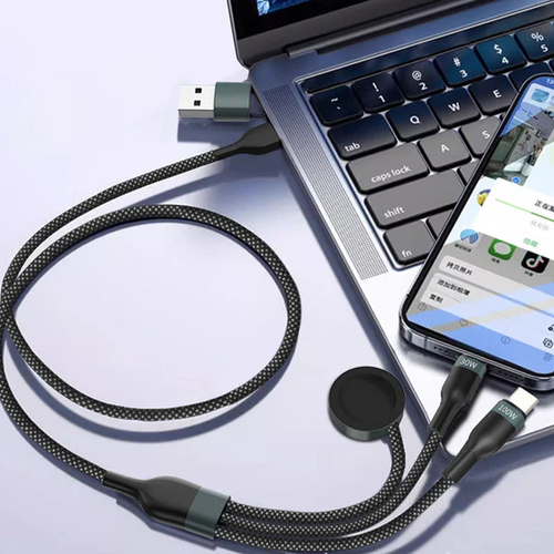 🎁Limited time 50% OFF⏳Multifunctional 3-in-1 Charging Cable