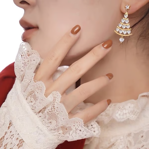 🎁Tree Earrings （Silver）