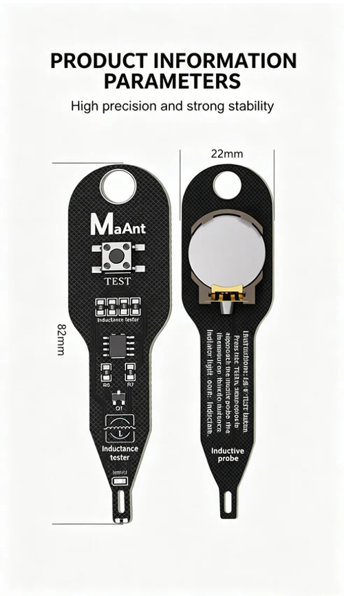 High-precision inductance tester