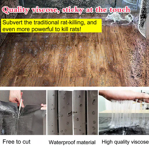 ✨LAST DAY Buy 1 get 1 free ⚡ Single-Layer Woven High-Strength Eco-Friendly Mouse Glue Pad9（Extra-Large Rodent-Specific 💥 Sticky Trap Upgrade 1.2m × 27cm)