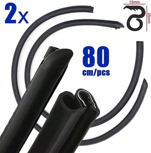🔥50K+ SOLD!🔥Self-Adhesive Car Door Seal Strip (1.6m*1pcs)  BUY 1 GET 1 FREE!