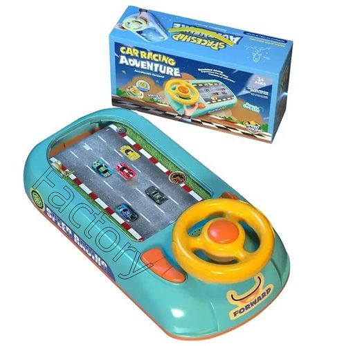 Simulated Table Racing Adventure Game Children's Steering Wheel Driving Toy