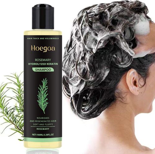 Best-selling Rosemary Herbal Shampoo promotes hair growth, repairs damaged hair, and leaves hair silky smooth and radiant.