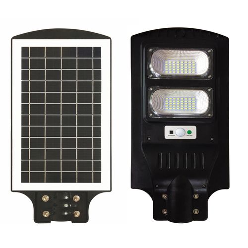 Two Heads Energy Saving Street Light Lithium Battery Waterproof IP65 Super Bright Solar Street Light Streetlight Outdoor Solar Light