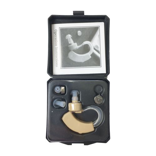 China High Quality Portable Deaf Mini Elderly Battery DC 1.5V Sound Amplifier Collector Ear Mounted Hearing Aid For Seniors