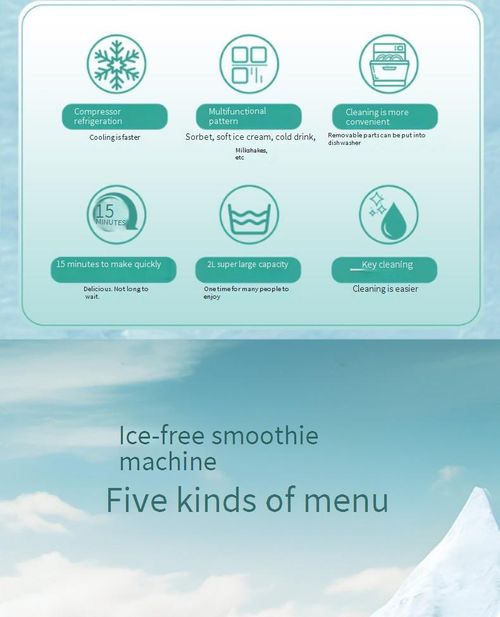 5 in1 Ice Cream Maker,Snow melting machine, small commercial cold drink machine, household ice