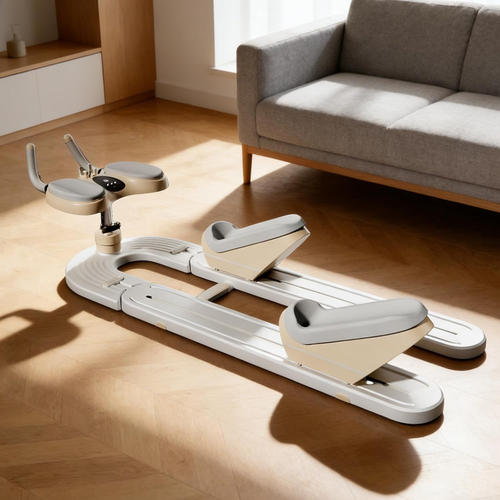 Pro Spine Twist Trainer - Digital Timer Home Gym Equipment for Core Strengthening Waist Toning Back Pain Relief Leg Stretching