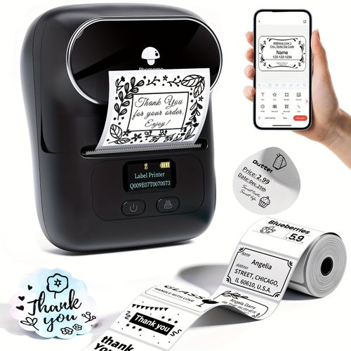 Phomemo M220 Commercial Label Printer - Mini Handheld Thermal Printer for Clothing Price Labeling Machine