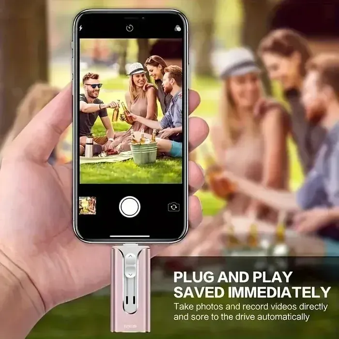 😊⚡️ 3-in-1 Flash Drive-Compatible with any mobile phone(1088G)