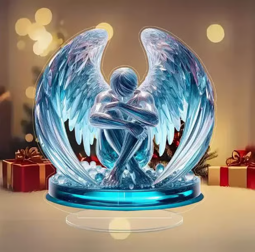 💗LAST DAY SALE 49% OFF-🪽Gorgeous Angel Wings Cross Decoration✝️