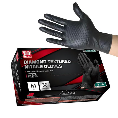 Heavy Duty Disposable Nitrile Gloves - for Industrial, Food Applications,Latex and Powder Free Cleaning Rubber