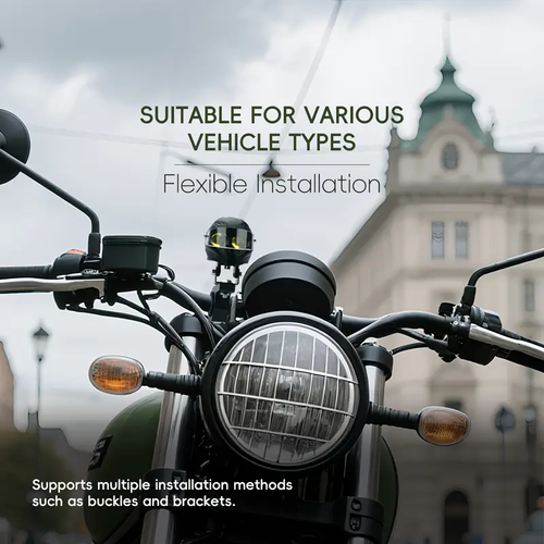 For motorcycle lover,soooo handsome spotlight for motor white+yellow light