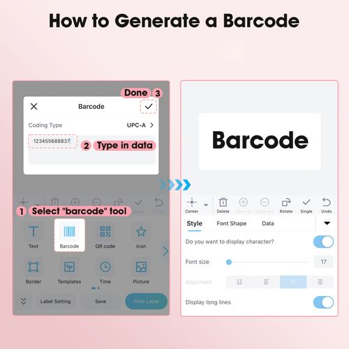 Phomemo M220 Commercial Label Printer - Mini Handheld Thermal Printer for Clothing Price Labeling Machine