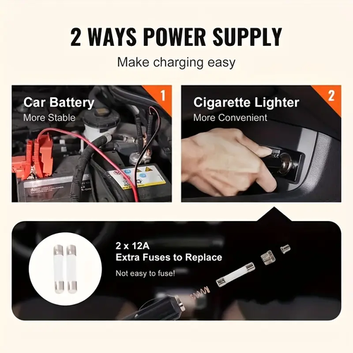 5 in 1 Electric Car Jack and Tyre Inflator set (5 tons) - Black  Electric Car Jack 5Ton 12V Kit Car Jack Hydraulic(Lifting Range: 15.49-44.96 cm) with Inflator Electric Jack for Car SUV Sedan MPV Change Tires Garage Repair Emergency Kit