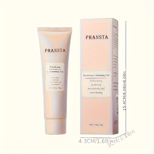 *2pcs Cherry Blossom Exfoliating Gel, Suitable for Adults of All Genders, Low Sensitivity Facial Cleanser, Contains Glycerin, Suitable for All Skin Types, Oil-Free And Non-Comedogenic | Gentle Cleansing | Suitable for Both Men And Women