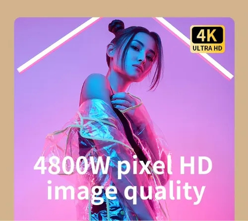 128G memory card+New 4K Foldable Screen Student Camera