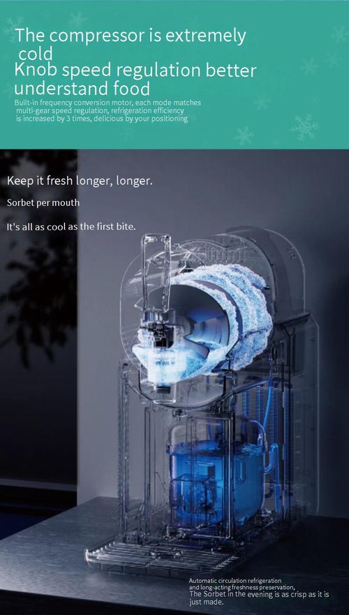 5 in1 Ice Cream Maker,Snow melting machine, small commercial cold drink machine, household ice