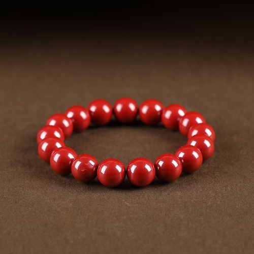 High-content cinnabar bracelet