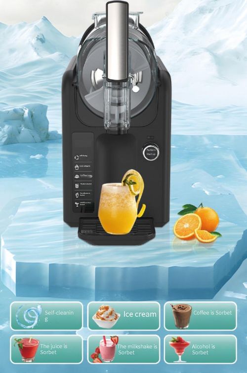 5 in1 Ice Cream Maker,Snow melting machine, small commercial cold drink machine, household ice