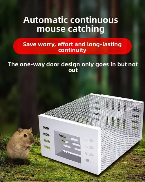 Limited time🎁 50% OFF⏳🐭Automatic Continuous Cycle Mouse Trap