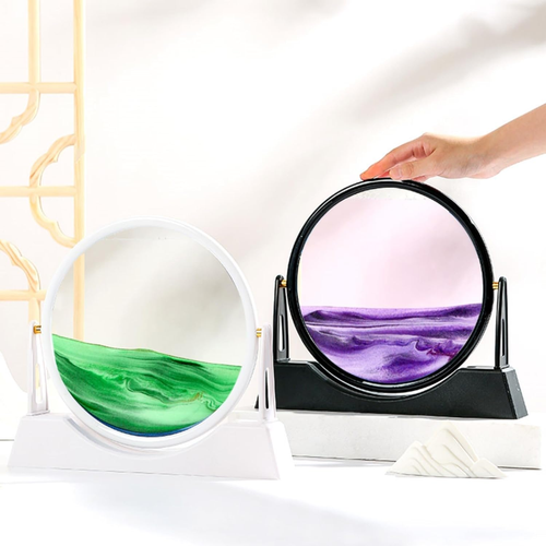 3D Quicksand Décor Moving Sand Art Picture Liquid Motion