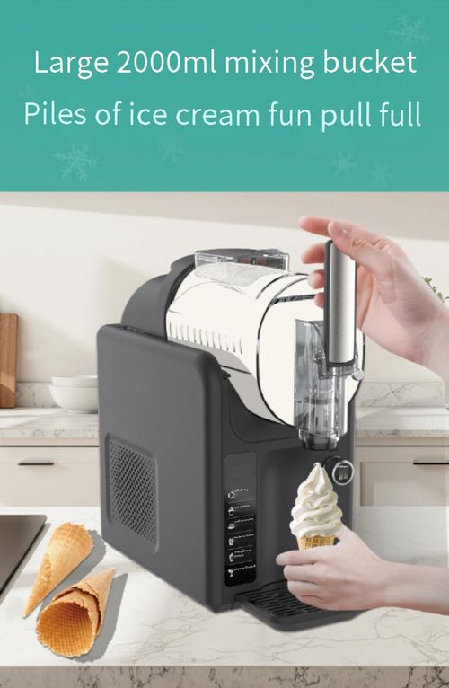 5 in1 Ice Cream Maker,Snow melting machine, small commercial cold drink machine, household ice