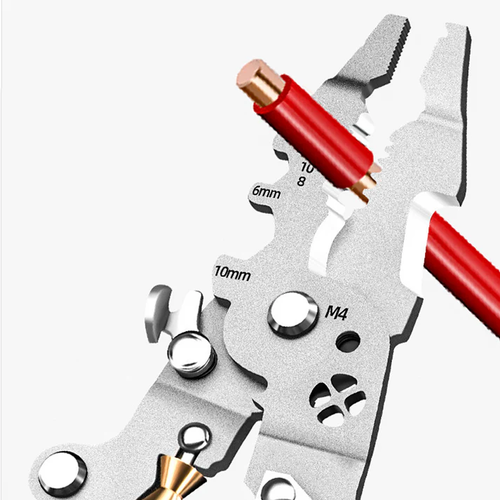 🌟Multifunctional Foldable Wire Stripping Scissors with Electrical Test