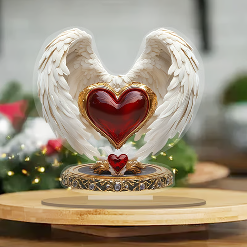 💗LAST DAY SALE 49% OFF-🪽Gorgeous Angel Wings Cross Decoration✝️