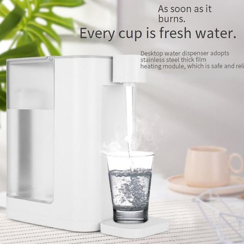 The two-in-one tea-making and drinking machine can automatically produce tea water.