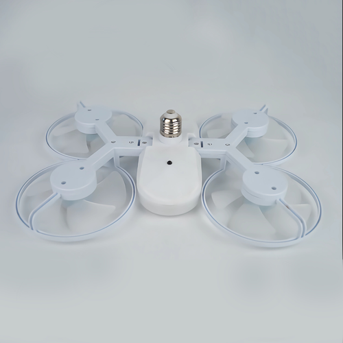 Best-selling drone fan lamp, LED ceiling lamp, foldable three-color lighting ceiling fan lamp