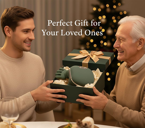 Neck Massager,Massage Neck,Real Hands Massager,Portable Neck and Back Massager,Tissue Shiatsu Electric Massage for Neck and Back Pain Relief