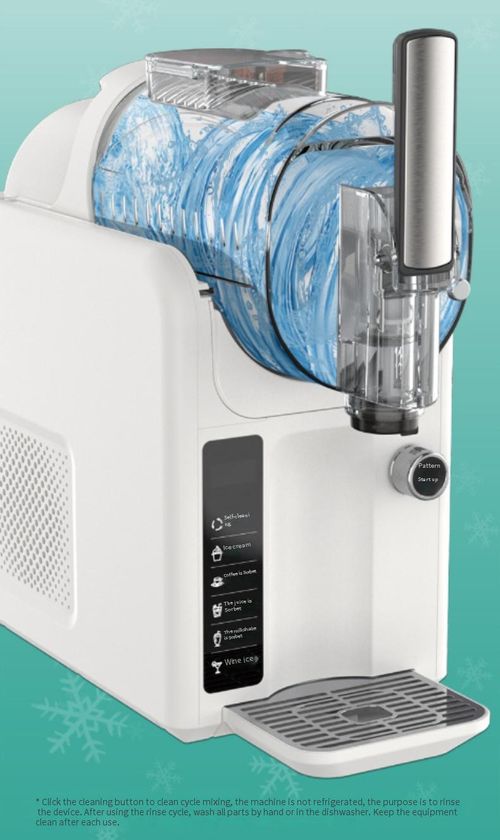 5 in1 Ice Cream Maker,Snow melting machine, small commercial cold drink machine, household ice