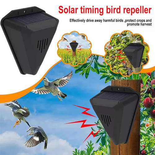 ⏳Begrenzte Zeit 50% Rabatt💥Wasserdichter Solar-Vogelabwehr für den Außenbereich