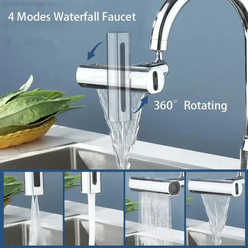 🔥2025 New 360 Waterfall Kitchen Faucet