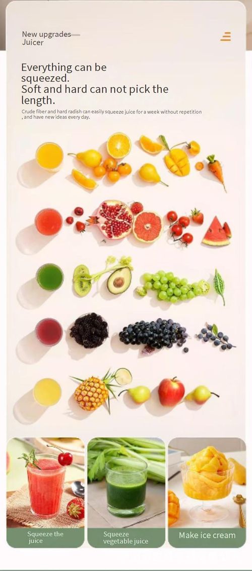 Juiceextractor, household juice residue separation, original juice machine, small-sized fully automatic fruit and vegetable juicer, commercial