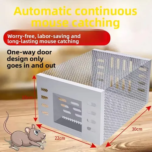 Limited time🎁 50% OFF⏳🐭Automatic Continuous Cycle Mouse Trap