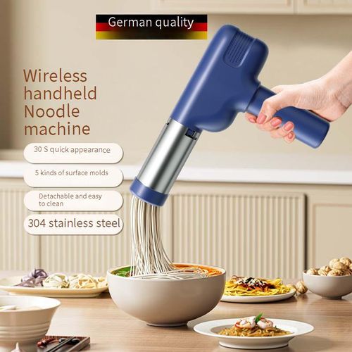 Best-selling handheld noodle machine, household wireless noodle press, small holed noodle machine, multi-functional portable fully automatic noodle press gun